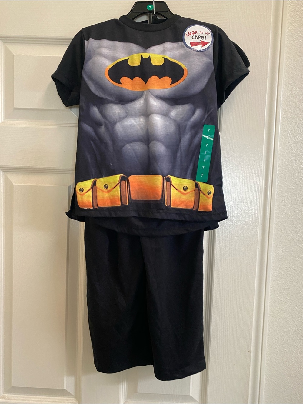Batman Black and Yellow Muscle Chest Tee